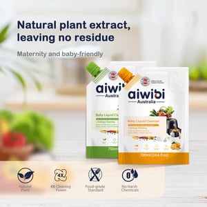 Aiwibi Australia Baby Liquid Cleanser Orange Flavor 700ml  •