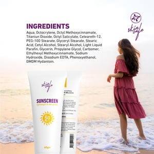 Skin Cafe Lightweight And Non-Greasy Sunscreen 60g - SPF 50 PA+++