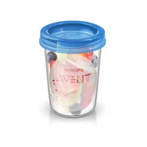 Philips Avent Ideal Reusable Food Storage Cups for Home & Away (1862)