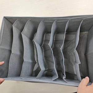 Cloth Storage Bag - Grey