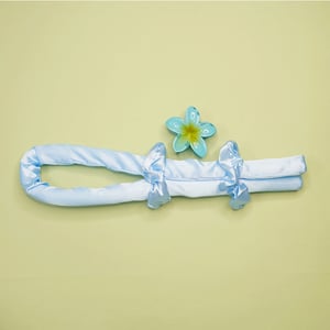Heatless Hair Curler Accessories Set - Sky Blue