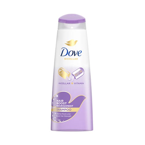 Dove Micellar Hair Boost Nourishment Shampoo 330ml •