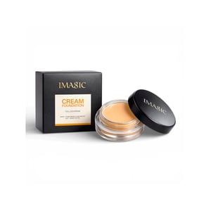 Imagic Full Coverage Cream Foundation 20g - 155 Warm Peach