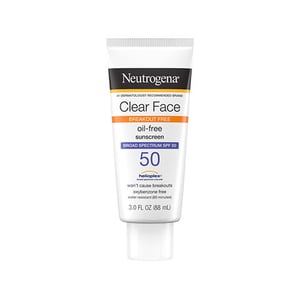 Neutrogena Clear Face Oil Free Sunscreen 88ml - SPF 50