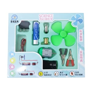 Science Experiment Suite - Bright Green Fan