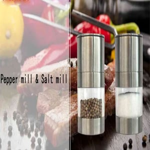 Black Pepper Stainless Steel Grinder