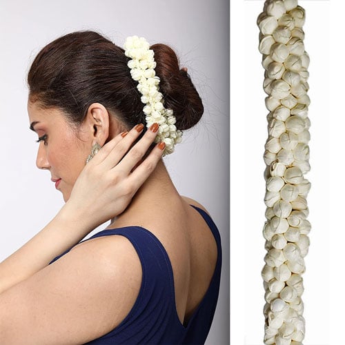 Artificial Jasmine Gajra For Hair