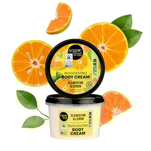 Organic Shop Invigorating Body Cream 250ml - Clementine & Lemon