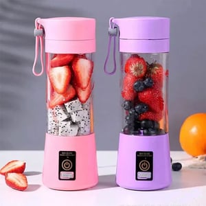 Portable Electric & Rechargeable Battery Juice Blender - Pink