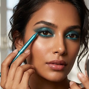 Swiss Beauty Intense Gel Kajal - 11 Turquoise
