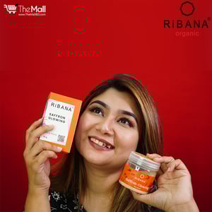 Ribana Saffron Glowing Face Pack 50g •