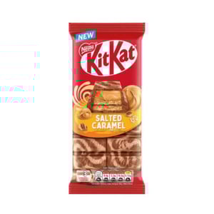 KitKat Salted Caramel Chocolate Bar 99g  •