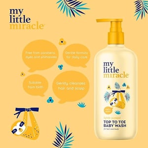 My Little Miracle Top To Toe Baby Wash For Hair And Body - 500ml