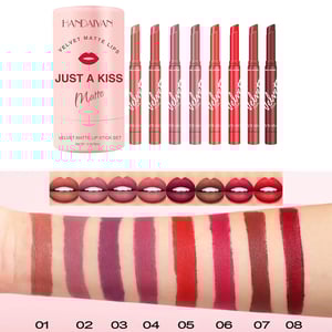 Handaiyan Velvet Matte Lipstick 8pcs Set