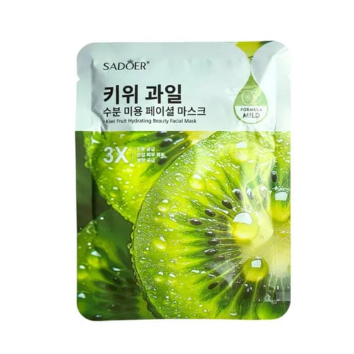 Sadoer Kiwi Fruit Hydrating Beauty Facial Sheet Mask 25g