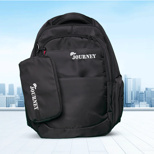 Stripelnc Journey Exclusive Backpack - Black