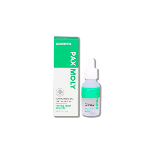 Pax Moly Trouble Relief Niacinamide 15% + Zinc 5% serum 30ml