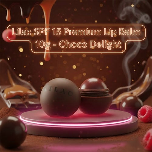 Lilac SPF 15 Premium Lip Balm 10g - Choco Delight