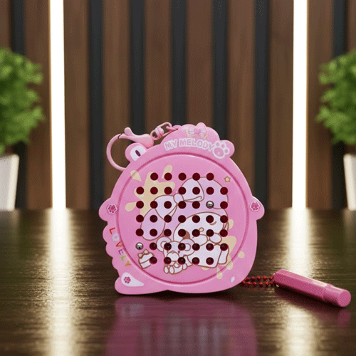 Magnetic Fidget Drawing Board Keychain - My Melody