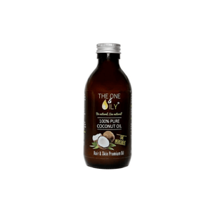 The One & Oily 100% Pure Coconut Oil For Hair & Skin 200ml