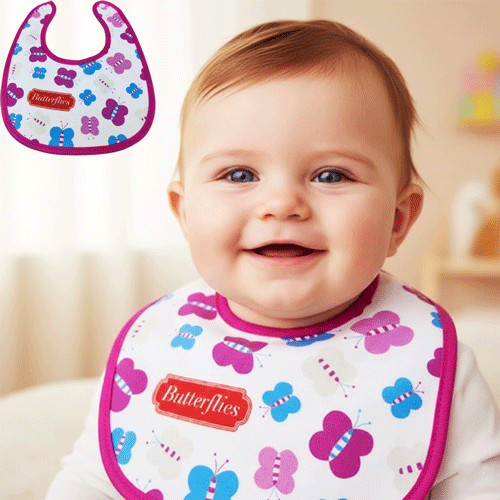 Bibs For Baby - Butterflies