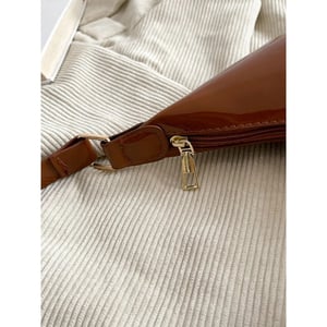 Trendy Fashionable Bag - Dark Tan