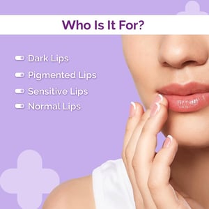 The Derma Co 1% Kojic Acid Lip Balm 4.5g - SPF30 PA++ •
