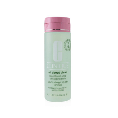 Clinique All About Clean Liquid Facial Soap 200ml •