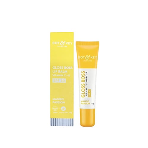 Dot & Key Gloss Boss Mango Passion Lip Balm 12g - SPF 30•