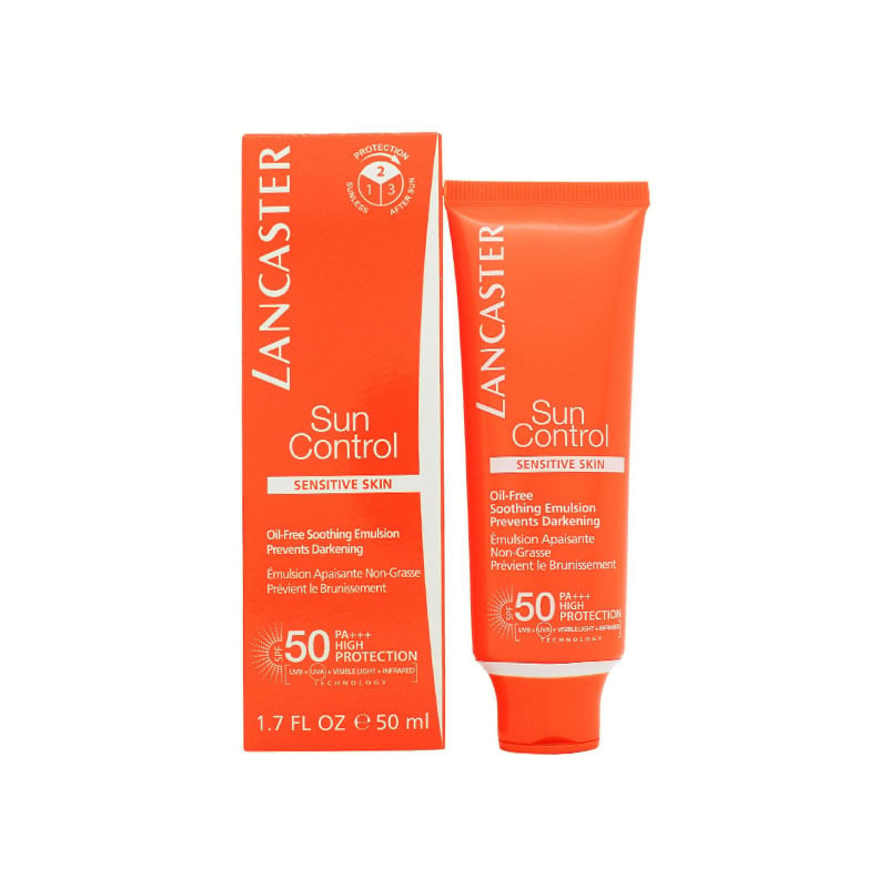 Lancaster Sun Sensitive Oil-free Face Sun Protection Cream Spf50