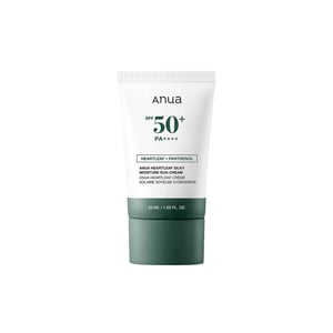 Anua Heartleaf Silky Moisture Sun Cream 50ml SPF 50 +PA++++  •