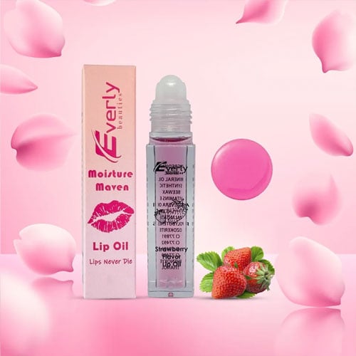 Everly Moisture Maven Lip Oil 6ml - Strawberry