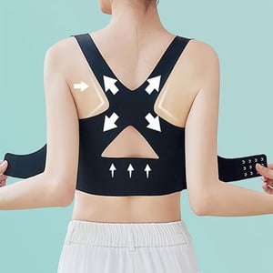 Soft Padded Butterfly Shape Bra For Women - M Black