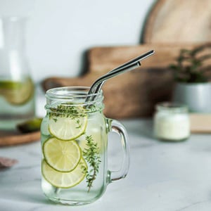 Stainless Steel Straws With Cleaning Brush