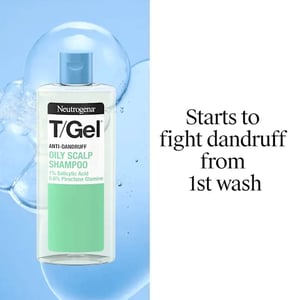 Neutrogena T-Gel  Anti Dandruff Oily Scalp Shampoo 250ml •
