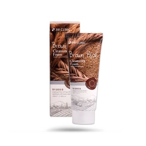 3W Clinic Brown Rice Cleansing Foam 100ml•