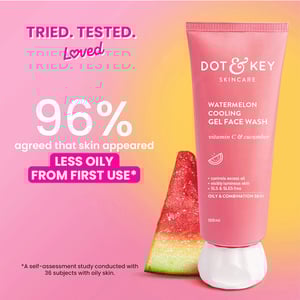 Dot & Key Watermelon Cooling Gel Face Wash 100ml•