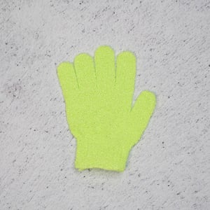 Body Scrubber Bath Gloves - Bright Green