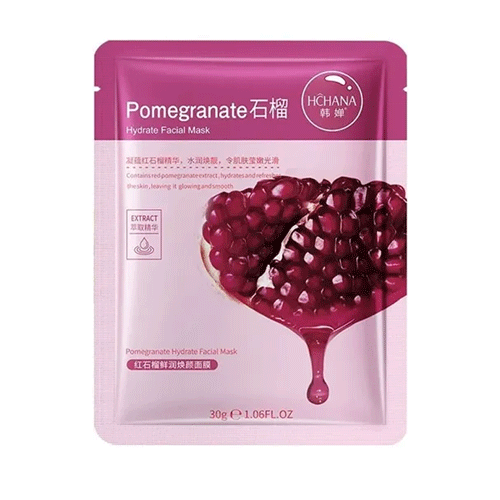 HCHANA Pomegranate Hydrate Facial Mask 30g