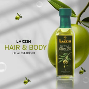 Laxzin Hair & Body Olive Oil 100ml