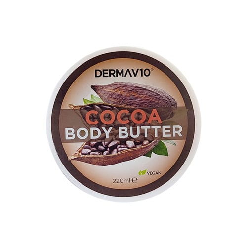Derma V10 Cocoa Body Butter 220ml
