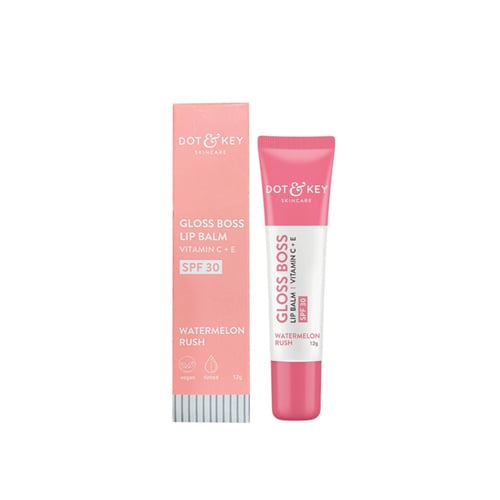 Dot & Key Gloss Boss Watermelon Rush Lip Balm 12g - SPF 30•