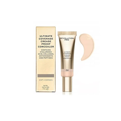 Makeup Revolution Pro Ultimate Coverage Crease Proof Concealer 12g - C2
