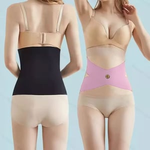 Body Shaper Belt Cross Abdominal Band - Beige XXL