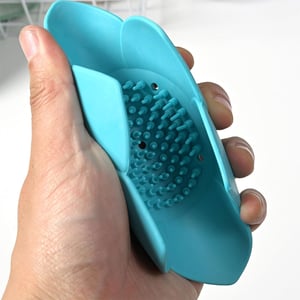 Silicone Lotus Soap Holder - Grey