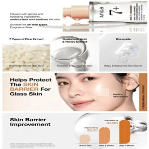 Anua 7 Rice Ceramide Hydrating Barrier Serum 50ml •