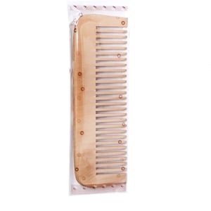 Xiaoping Natural Wooden Comb - Flat