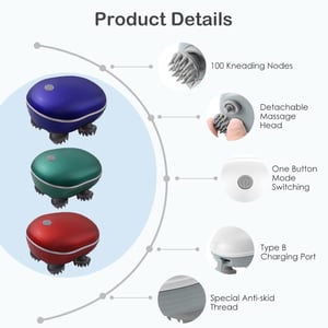 Smart Scalp Massager - Green