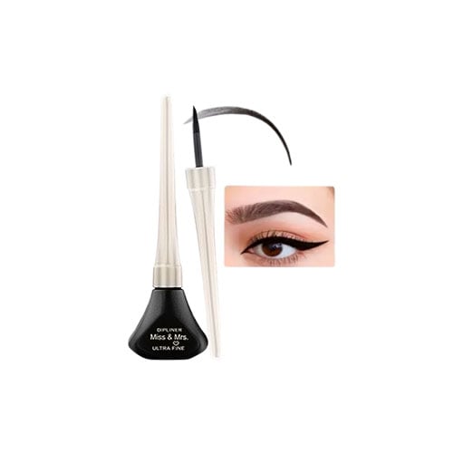 Miss & Mrs Ultrafine Dipliner Eye Liner - Black