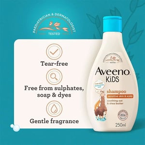 Aveeno Kids Shampoo For Sensitive Skin & Scalp 250ml